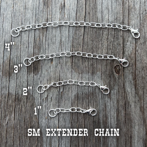 Jewelry Extender Chain for Single Strand, Lightweight, or Petite Bead Necklaces & Bracelets