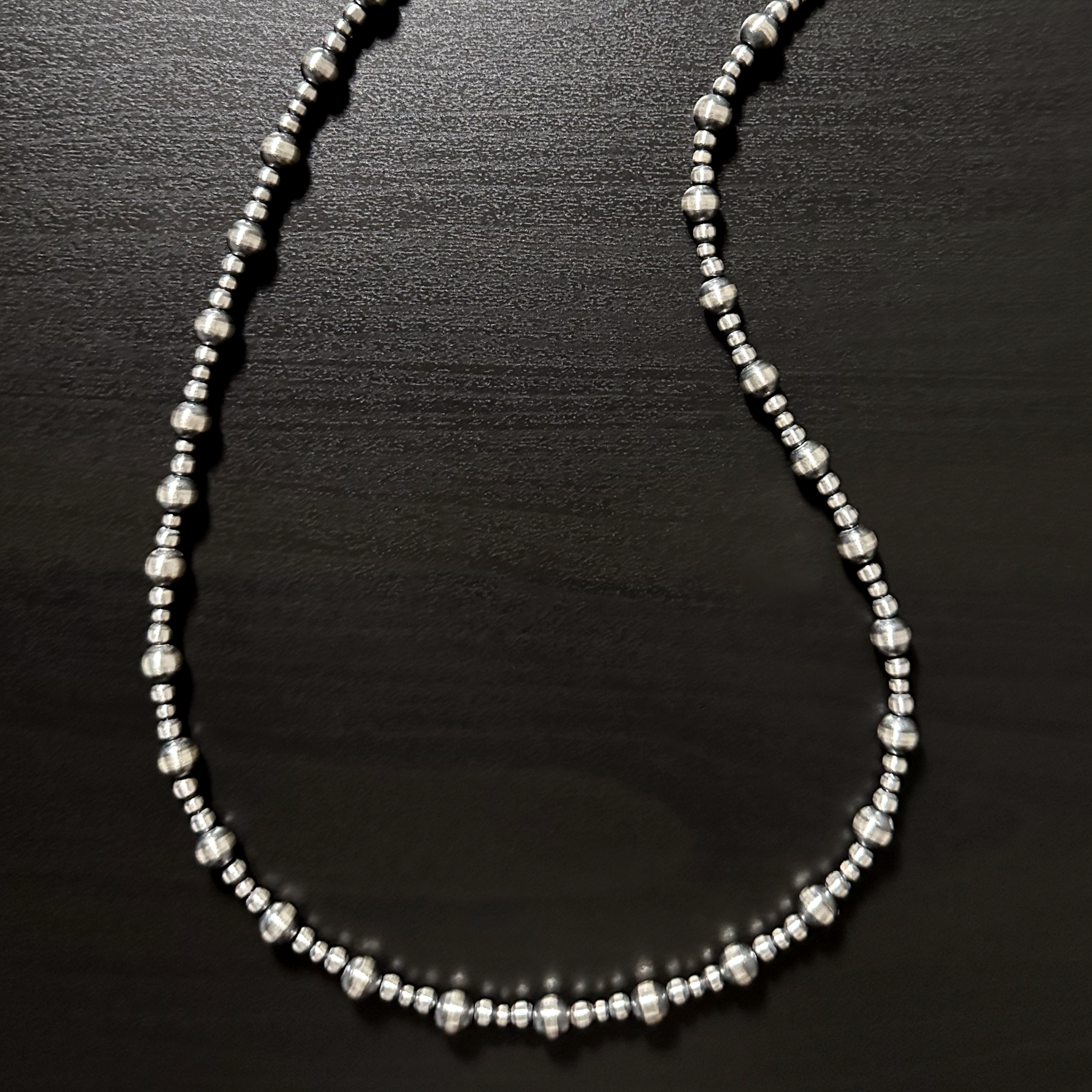 Wayward【 I TYPE】SILVER925 NAVAJO PEARL Sterling Silver Navajo Pearls – Native Silver Trading